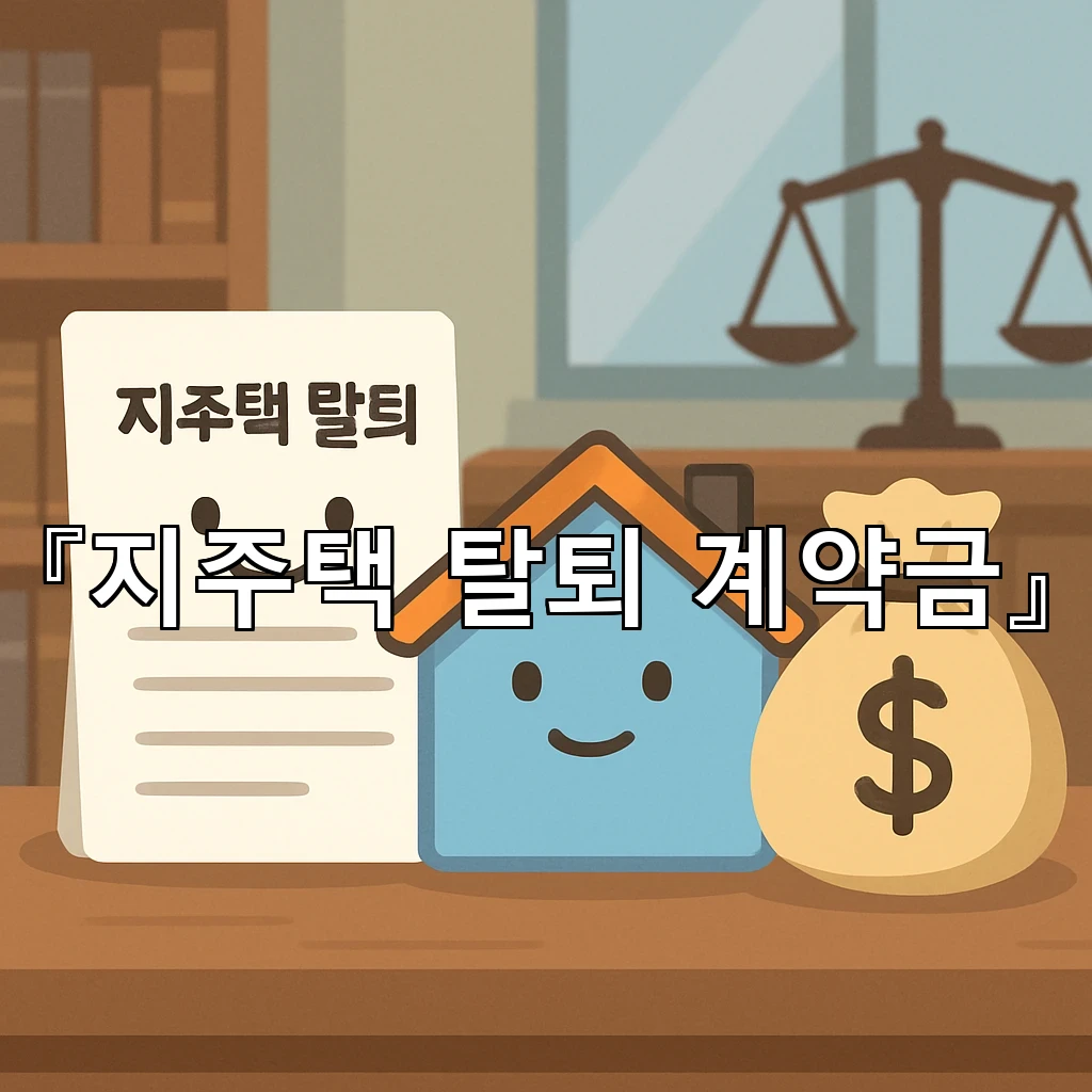 legal image 지주택 탈퇴 계약금 8493