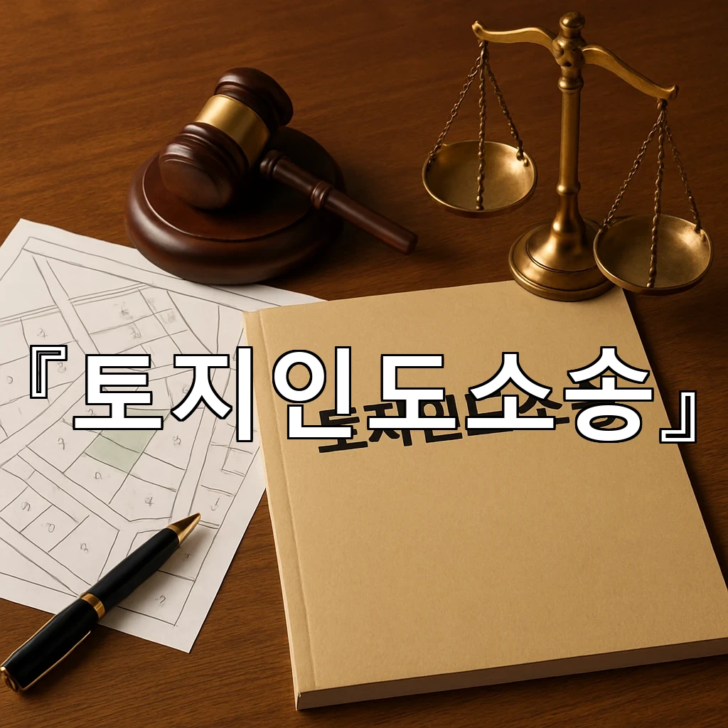 토지인도소송 분쟁의 흐름을 읽어 조정과 합의를 찾는 길잡이