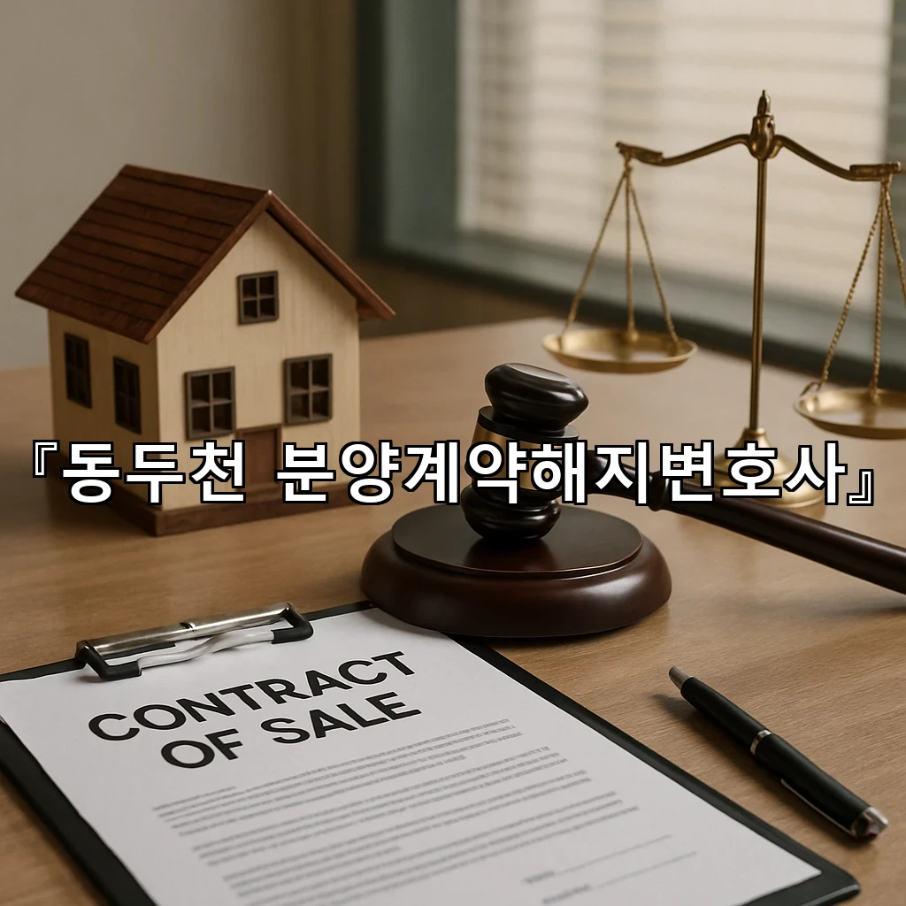 legal image 동두천 분양계약해지변호사 9910
