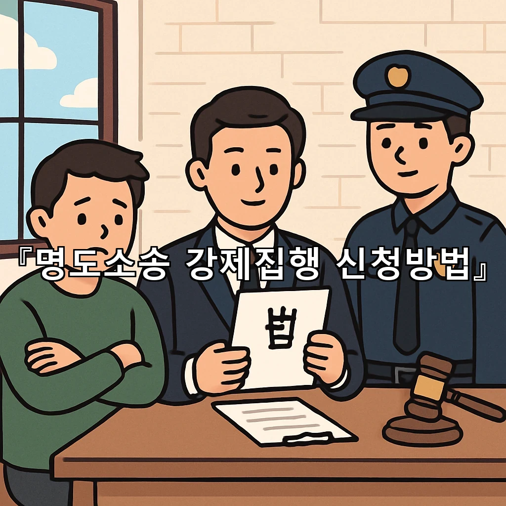 legal image 명도소송 강제집행 신청방법 10276