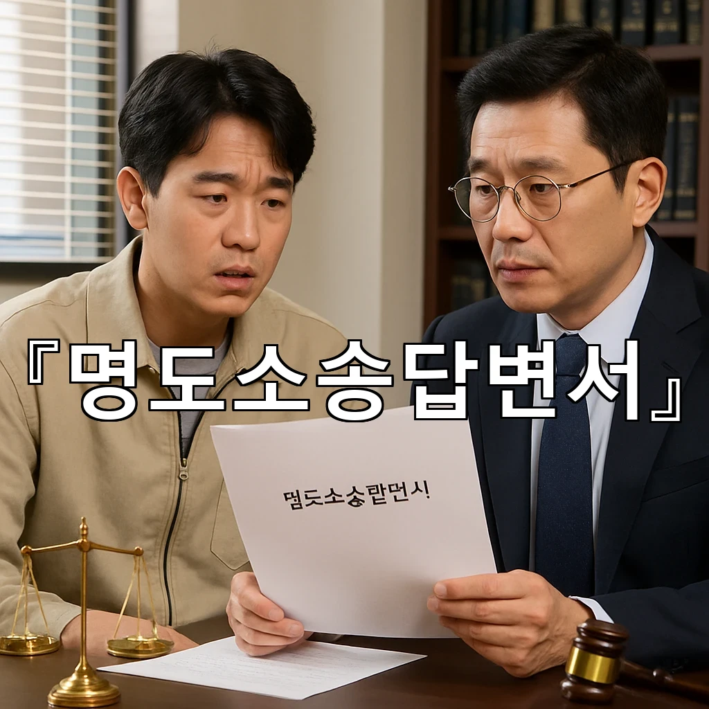명도소송답변서 작성 순서로 보는 쟁점 정리와 문장 흐름