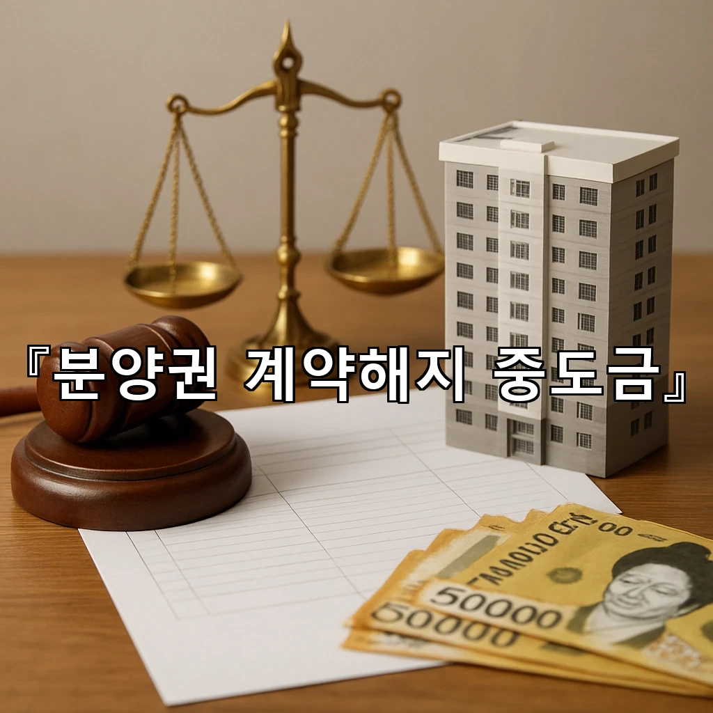 legal image 분양권 계약해지 중도금 9710