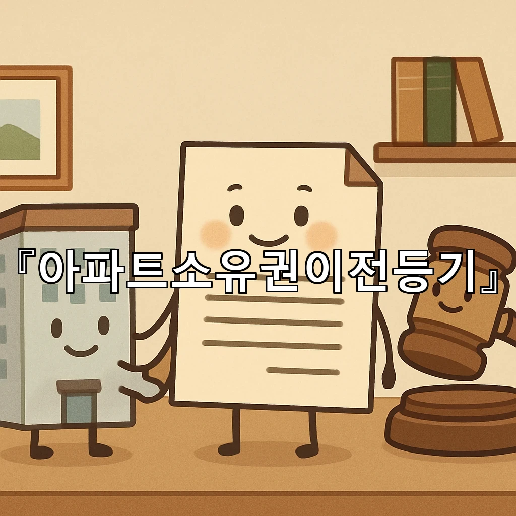 legal image 아파트소유권이전등기 10552