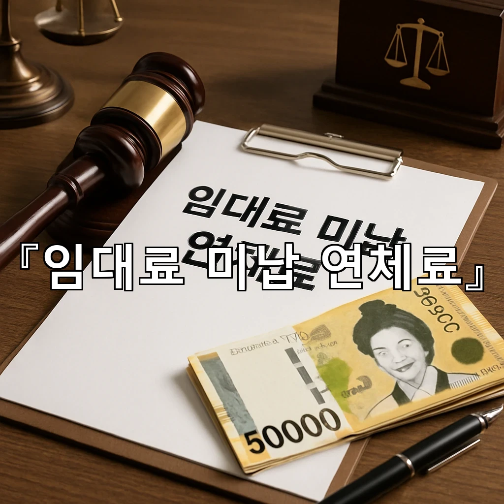 legal image 임대료 미납 연체료 10122
