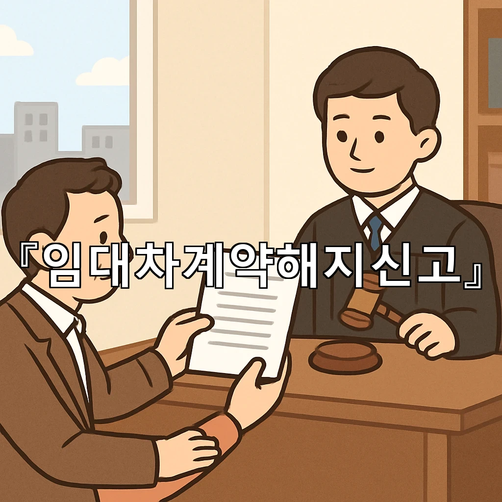 legal image 임대차계약해지신고 9643