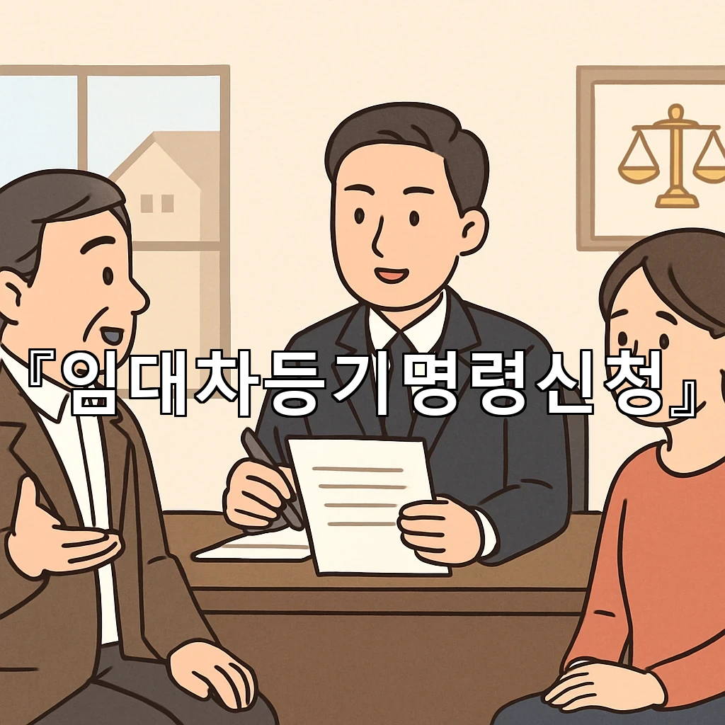 legal image 임대차등기명령신청 10191