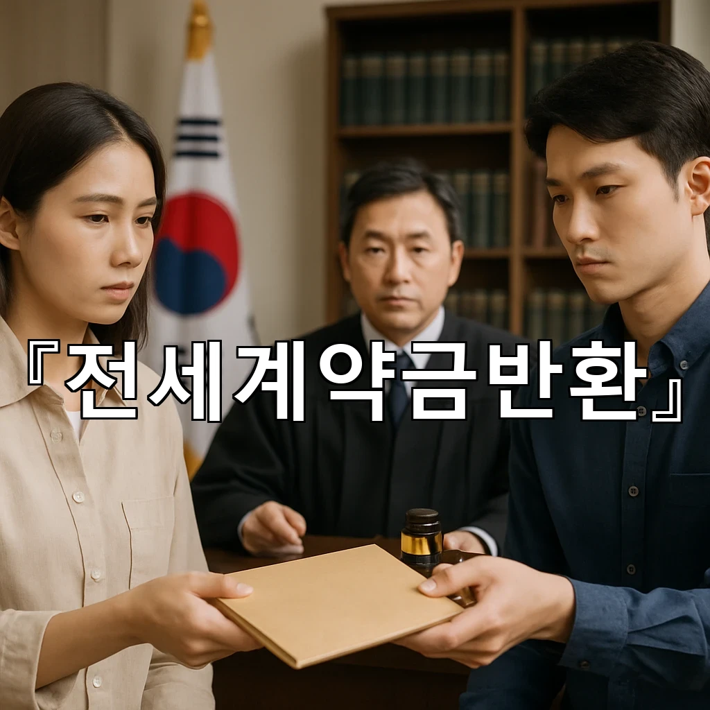 legal image 전세계약금반환 10733