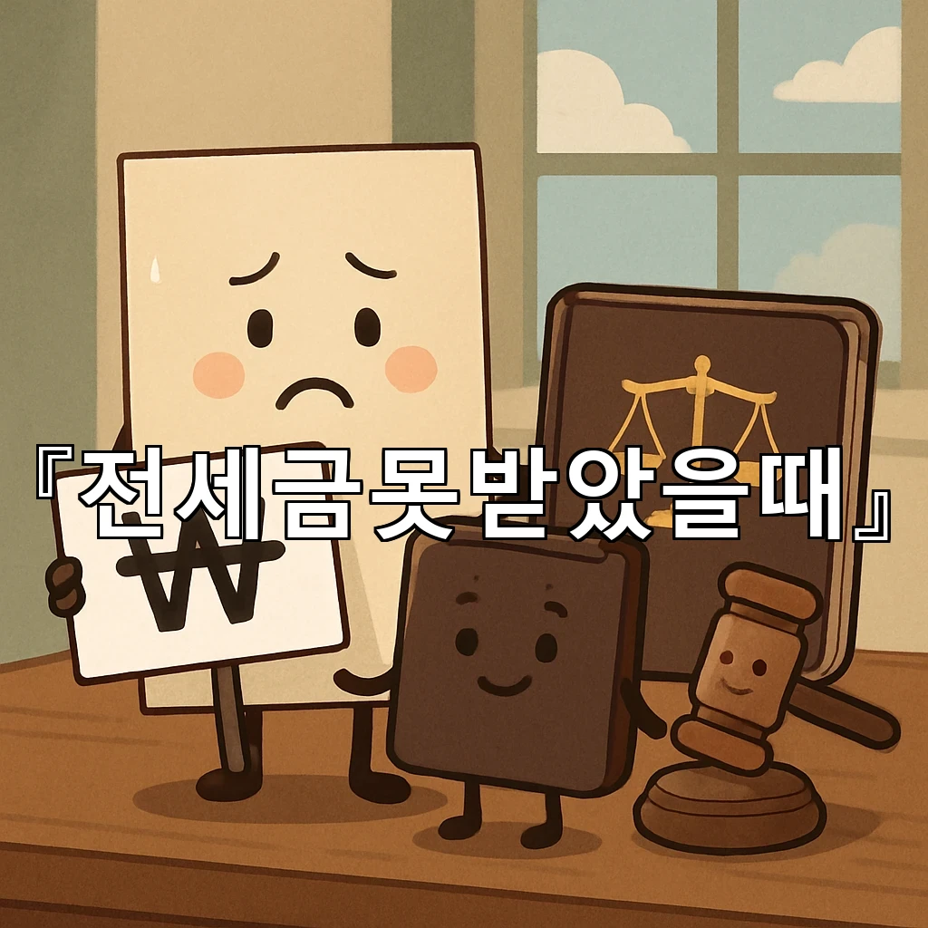 legal image 전세금못받았을때 10339