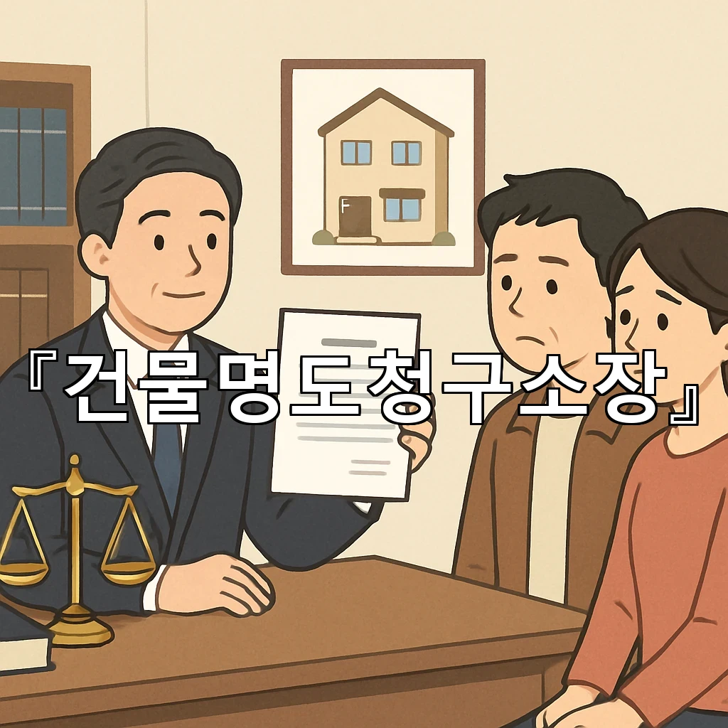 건물명도청구소장 임대차 종료 뒤 정리 절차를 헤매는 순간