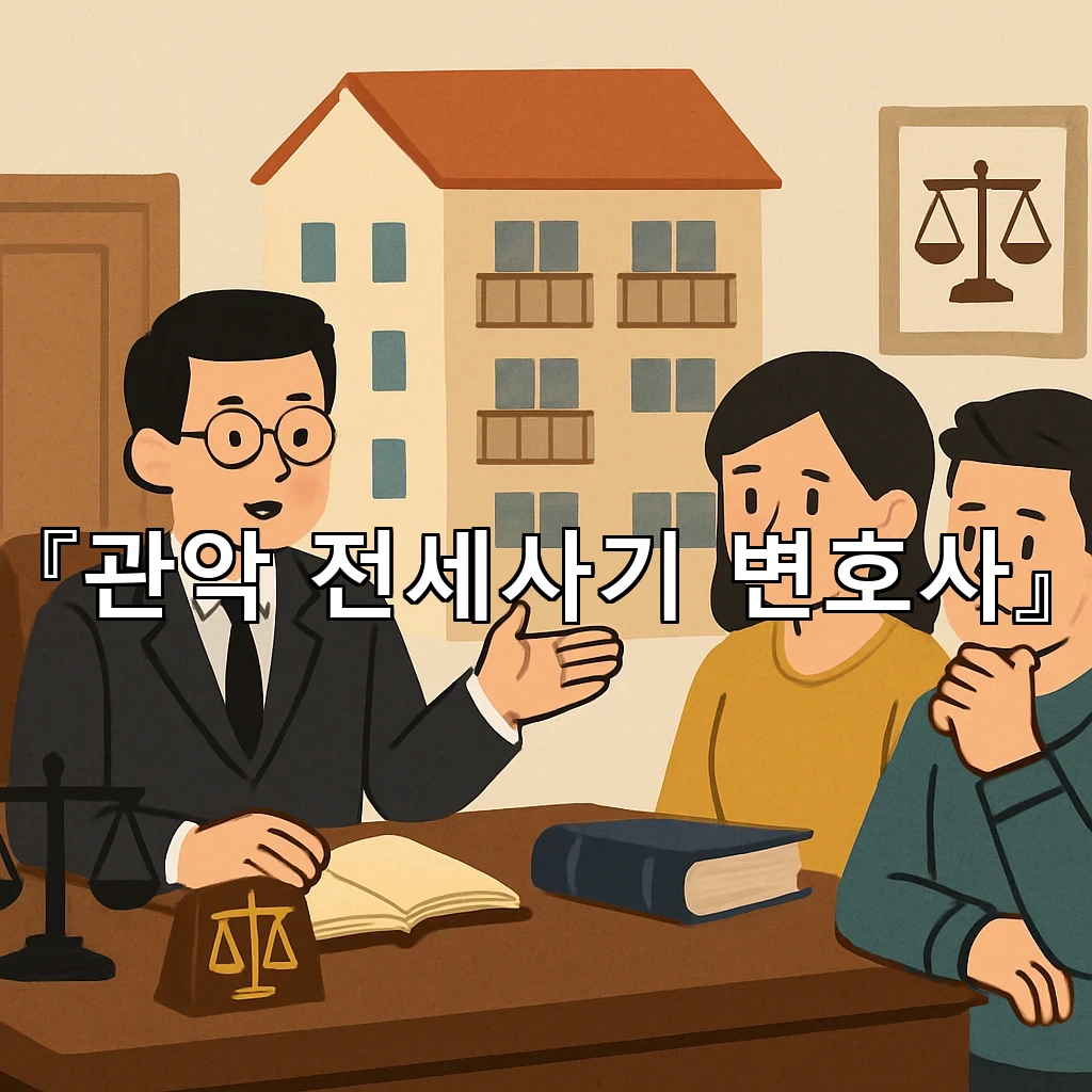 관악전세사기변호사 계약서보다 먼저 살펴야 할 핵심 장면들