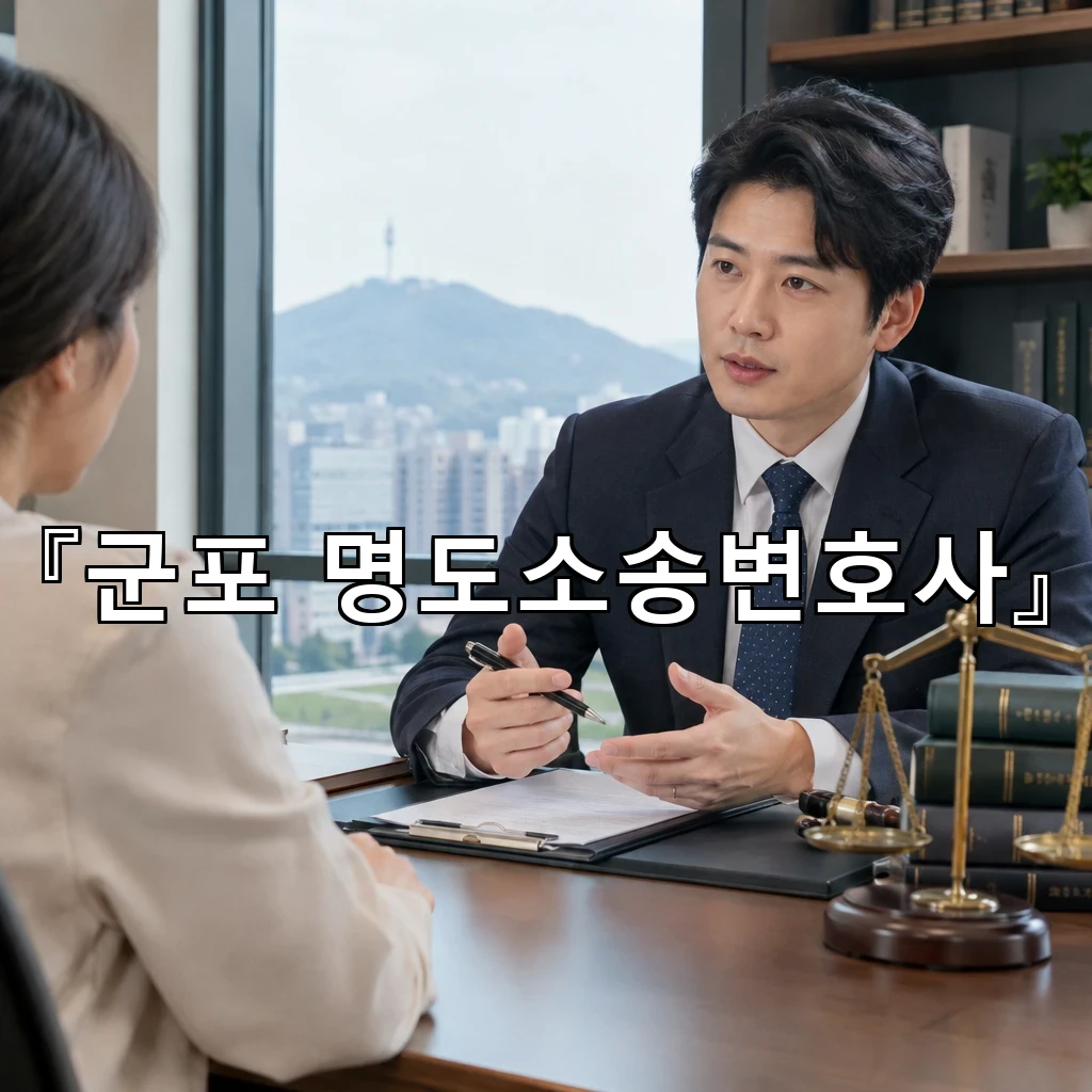 군포명도소송변호사 점유와 경계가 엇갈릴 때 살펴볼 판단의 흐름
