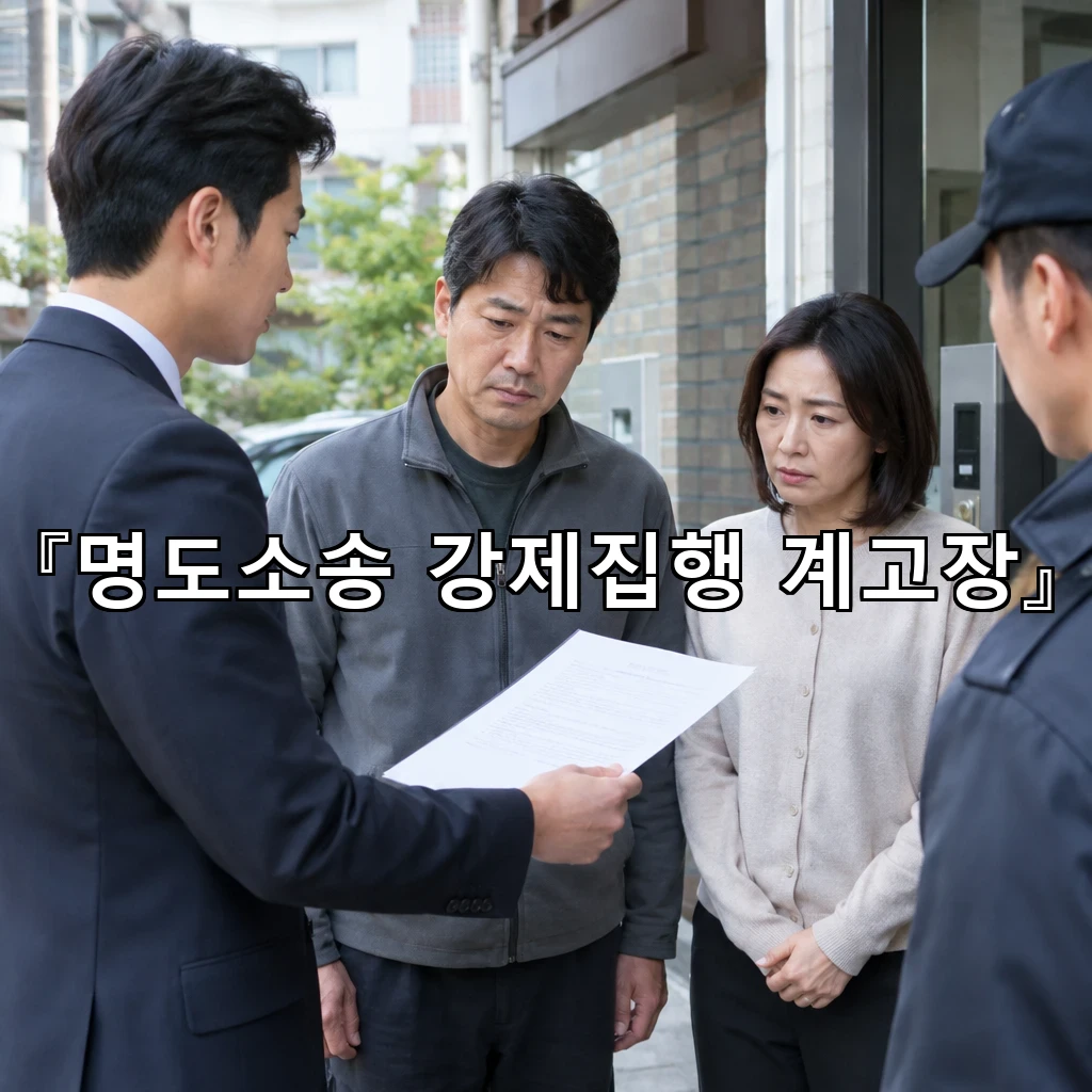 명도소송강제집행계고장 받아든 뒤 먼저 살펴야 할 쟁점 정리