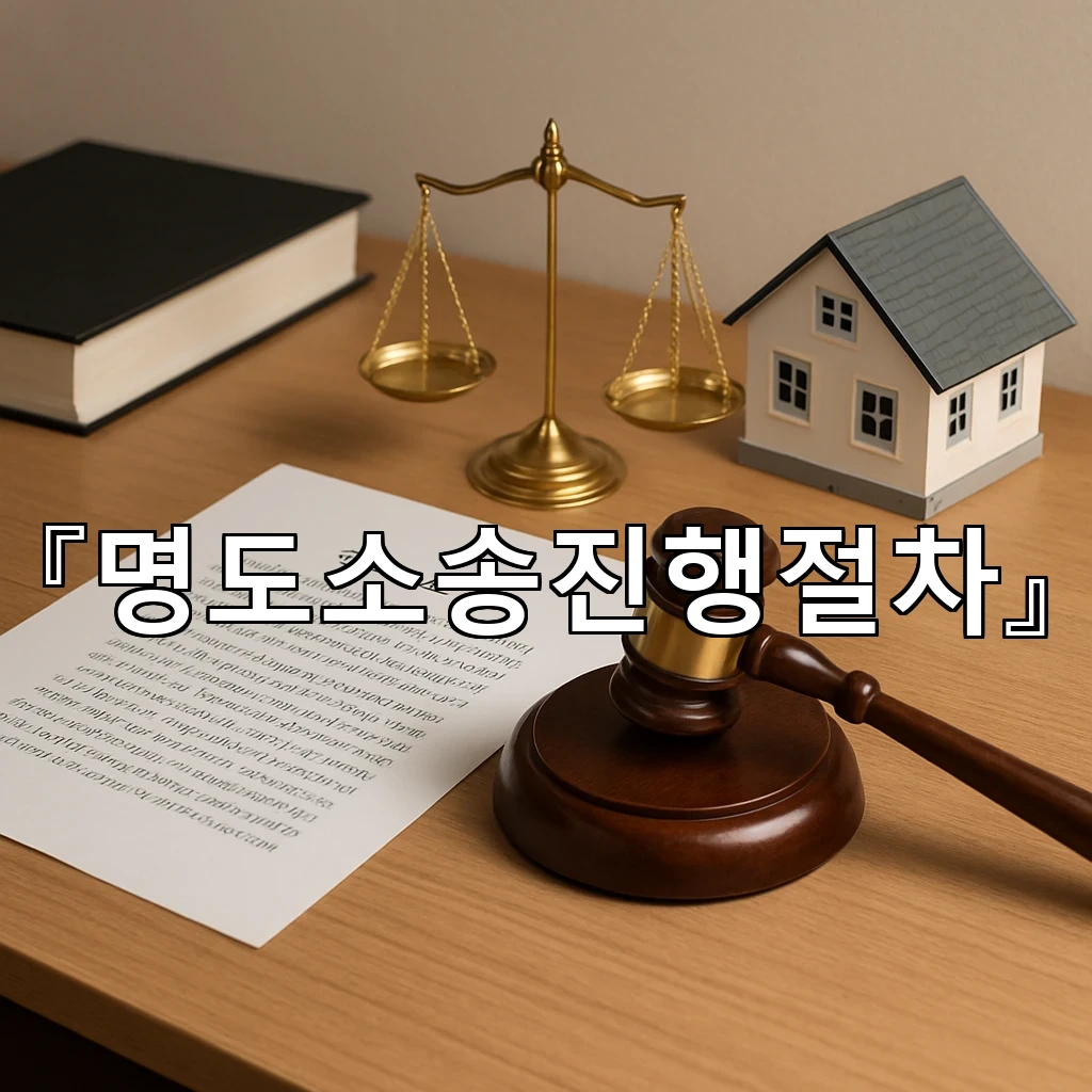 명도소송진행절차 처음부터 끝까지 흐름을 쉽게 따라가는 길잡이