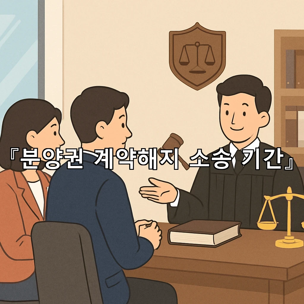 분양권계약해지소송기간 놓치지 않으려면 먼저 정리할 절차와 준비