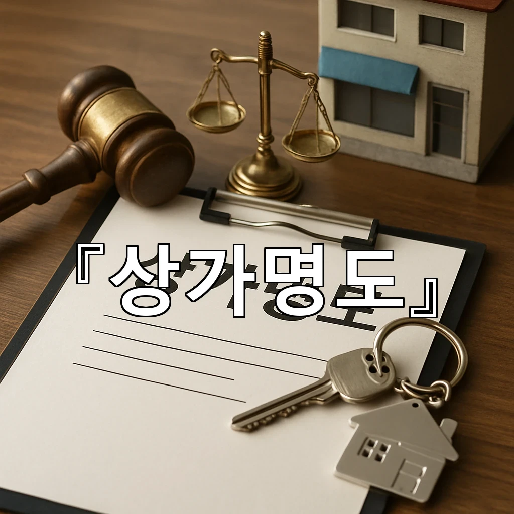 상가명도 절차를 이해하면 대응 방향이 한결 분명해집니다