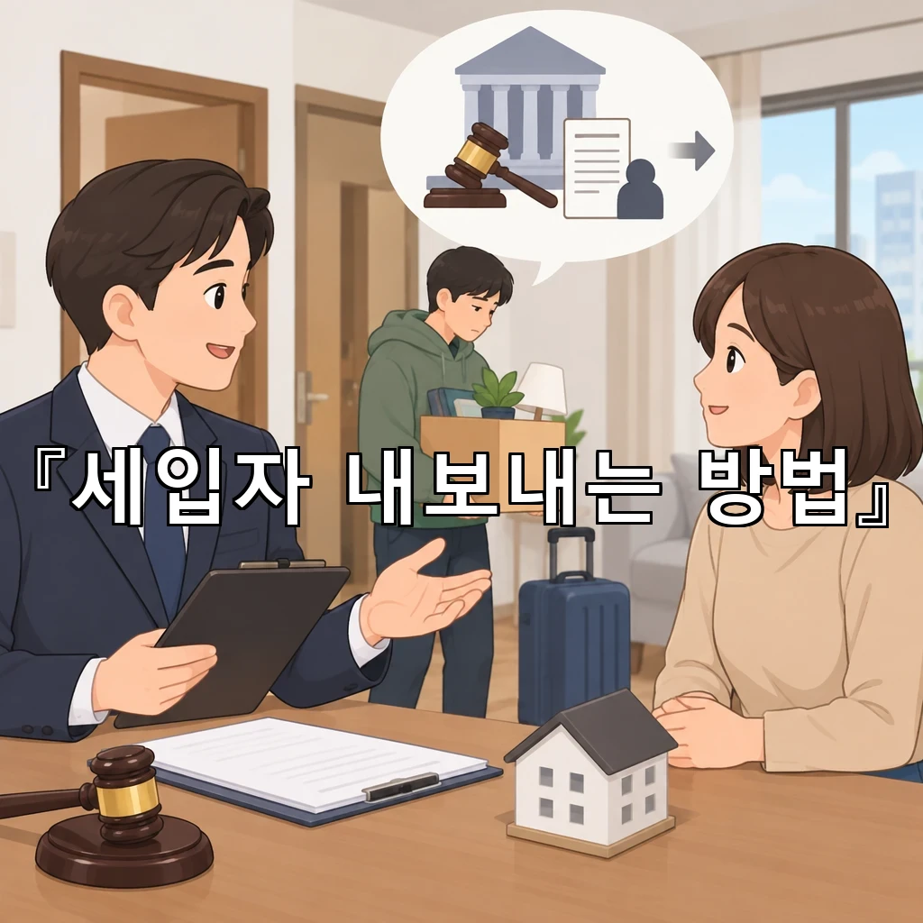 세입자내보내는방법 갈등을 줄이고 절차를 차분히 정리하는 길잡이
