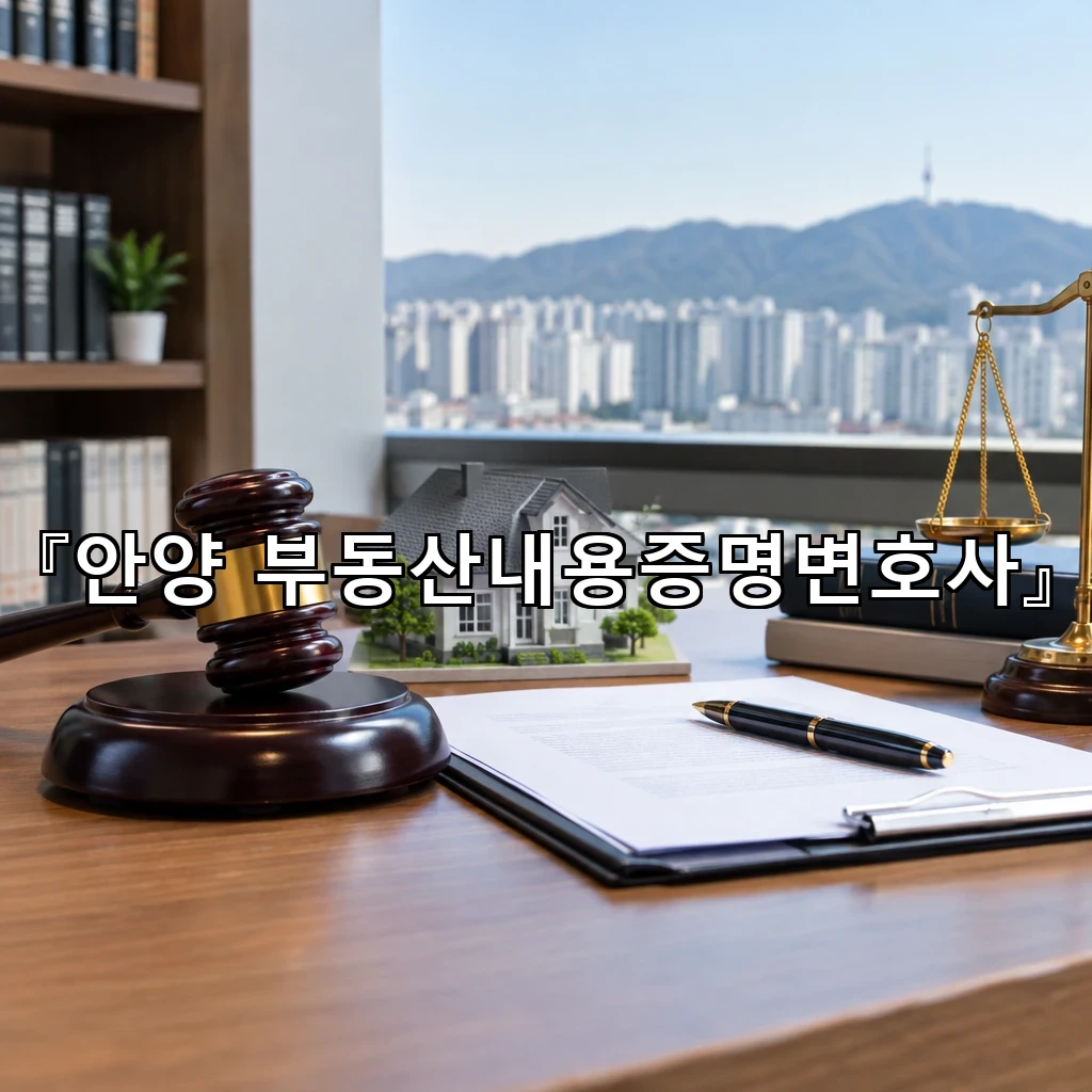 안양부동산내용증명변호사 현장 기록이 분쟁 결과를 바꾸는 순간들