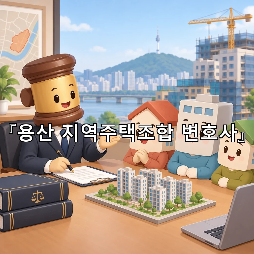 용산지역주택조합변호사 추진 과정에서 자주 헷갈리는 쟁점의 해설