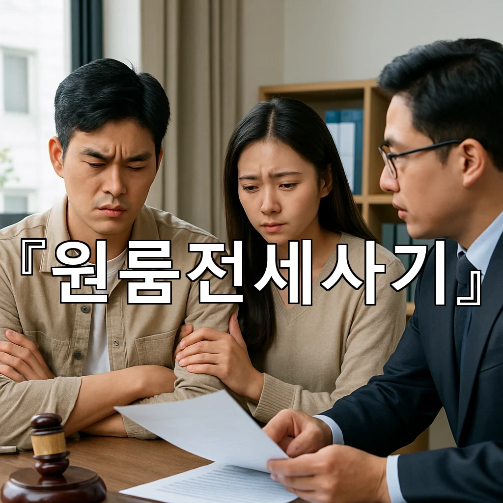 원룸전세사기 보증금 지키려면 입주 전 확인이 우선입니다