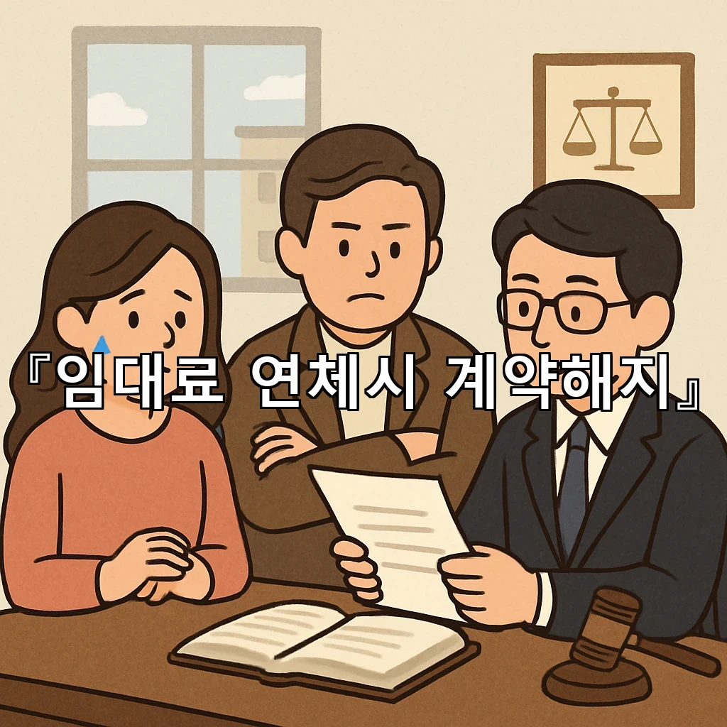 임대료연체시계약해지 분쟁을 줄이기 위한 기록 정리와 협의 방식