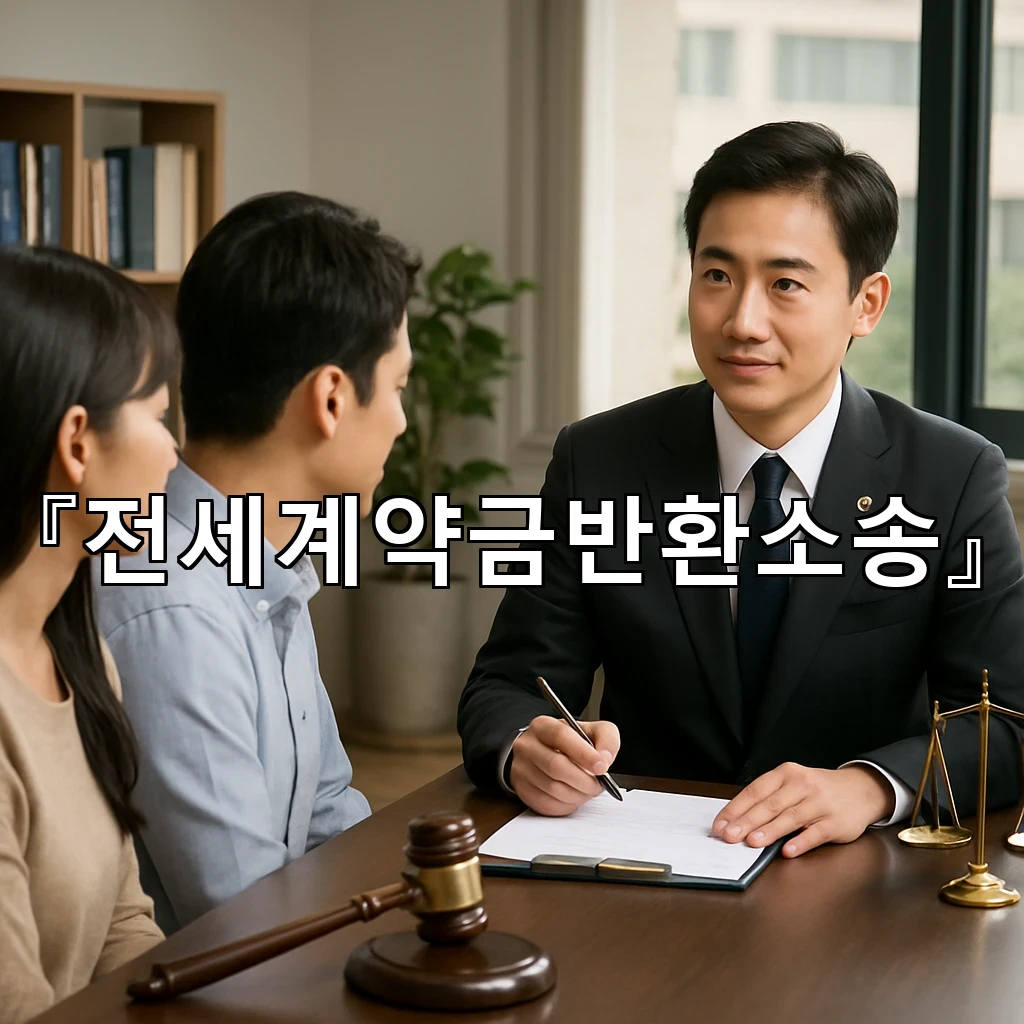 전세계약금반환소송 처음부터 끝까지 놓치기 쉬운 쟁점 정리 안내