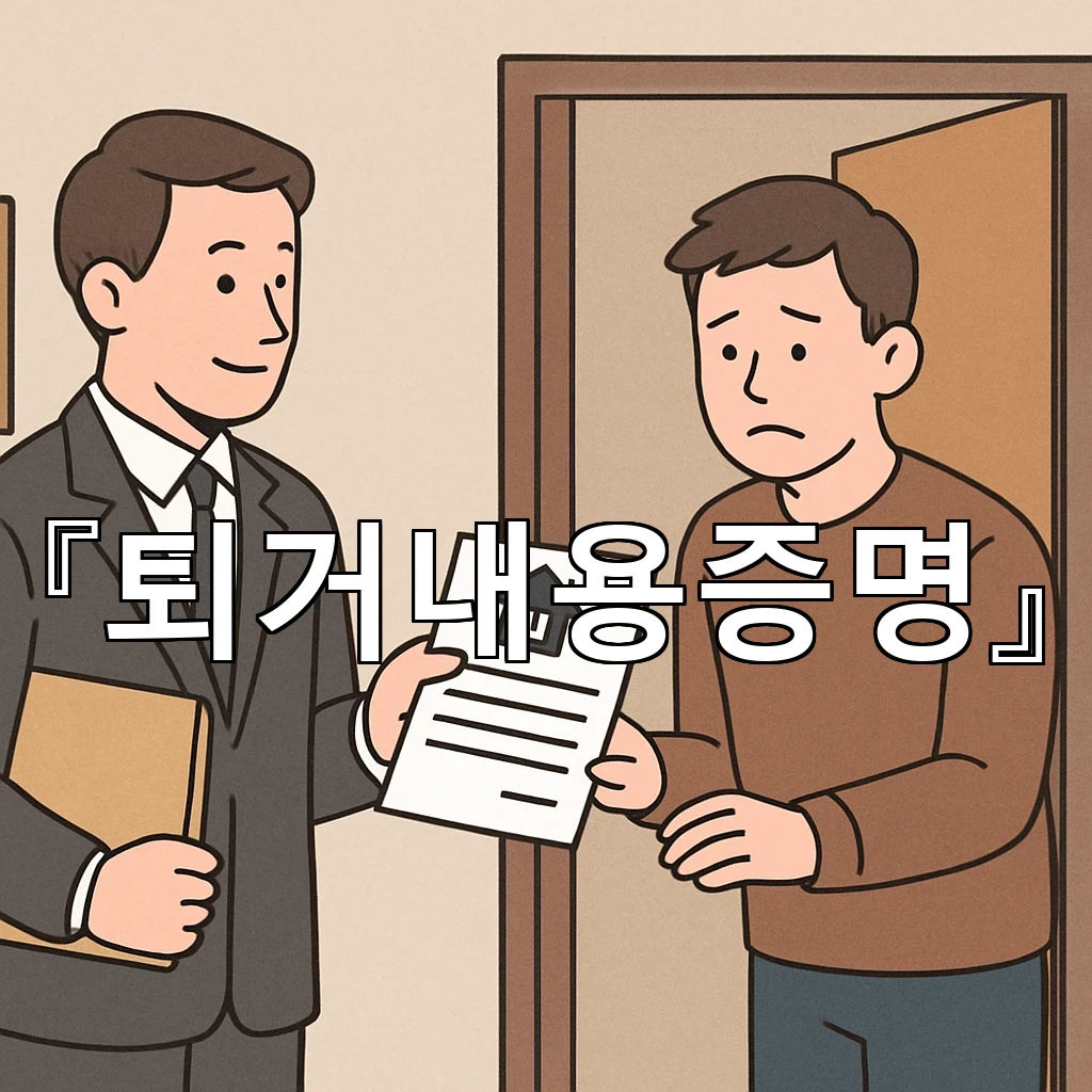 legal image 퇴거내용증명 10946
