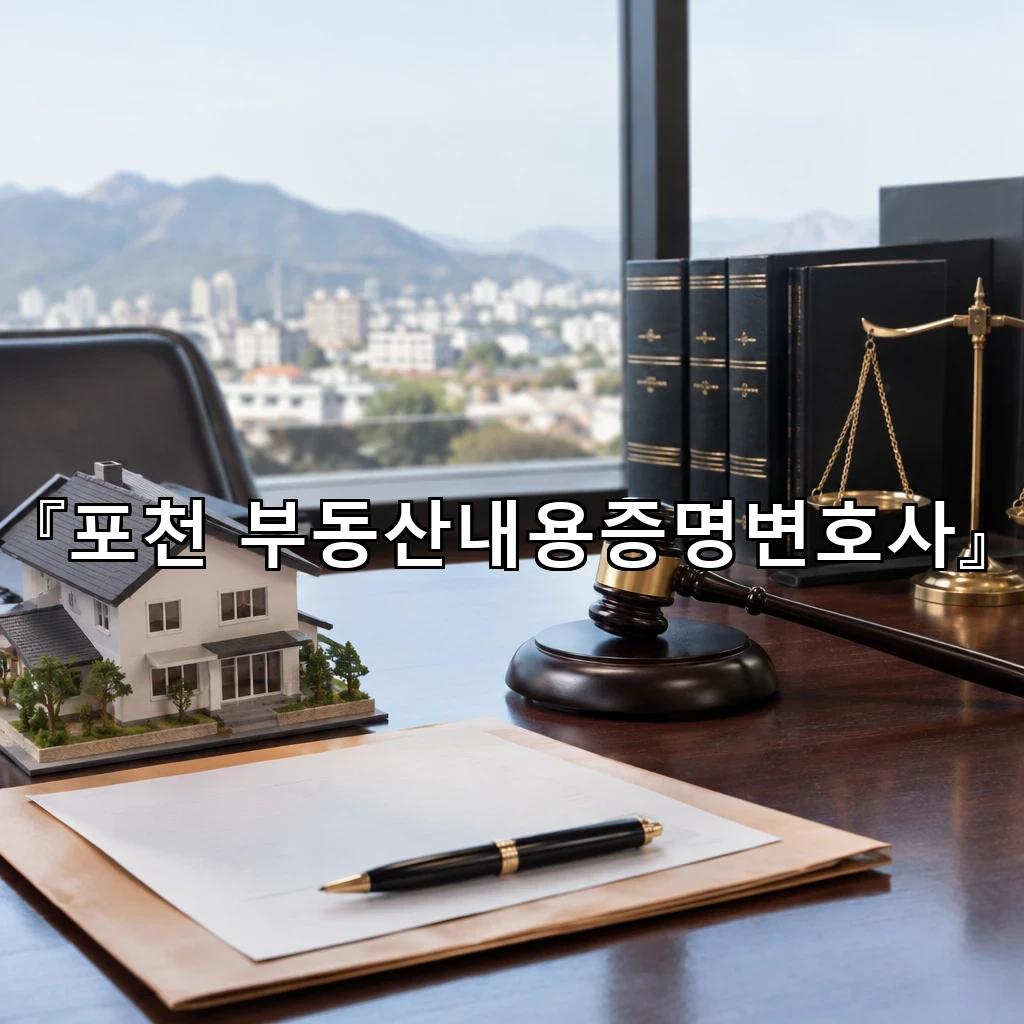 포천부동산내용증명변호사 권리관계가 엇갈릴 때 살펴볼 확인 절차